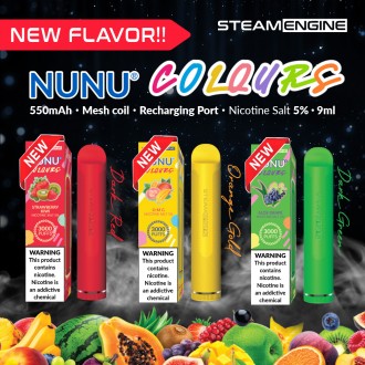 NUNU Colours [Nicotine Salt]